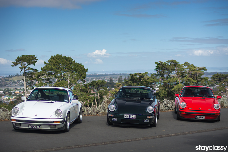 Illustration for article titled An Afternoon With Three '80s 911s